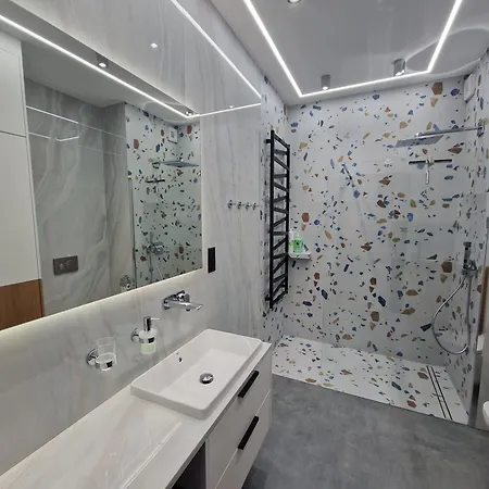 Deco Blue Spokojna 10 아파트 루블린